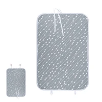 ironing mat mini ironing board pad dryer top protector mat portable ironing pad mat foldable heat resistant iron pad for table