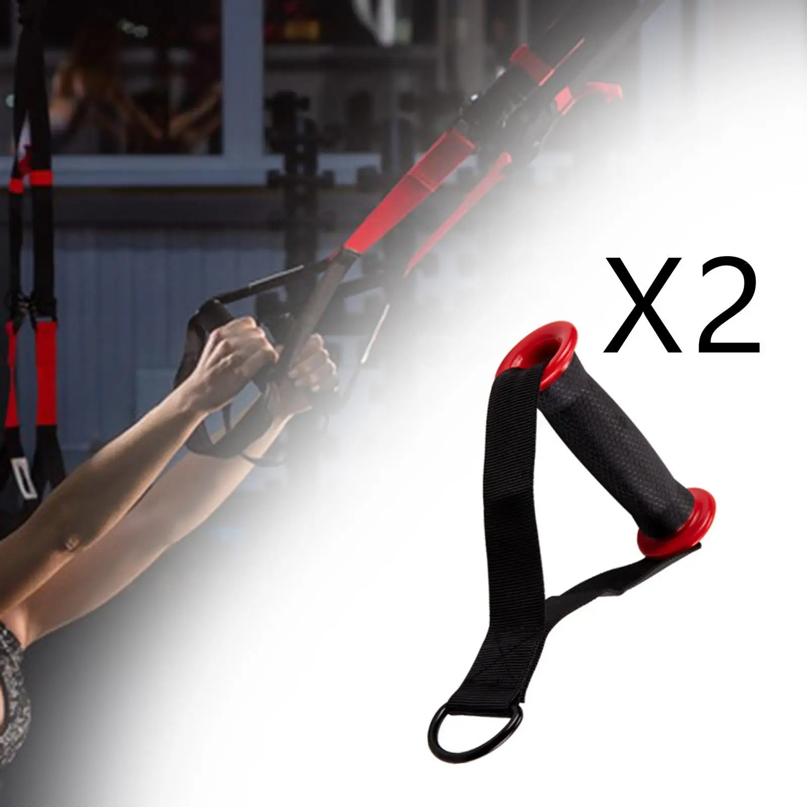 2 шт. ручки для крепления кабельной машины универсальные подтягивания эластичных