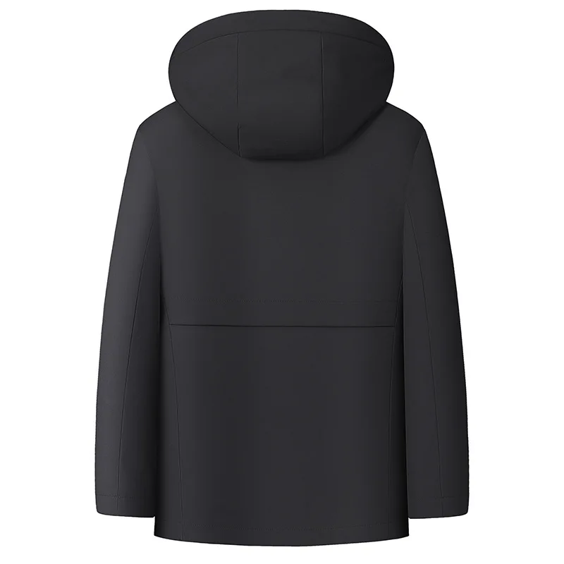 Новое поступление модное зимнее толстое толстовка с большим воротником-стойкой