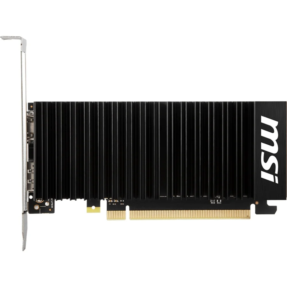 Видеокарта MSI NVIDIA GeForce GT1030 2GHD4 LP OC 2 Гб DDR4 64 бит отдельный настольный компьютер