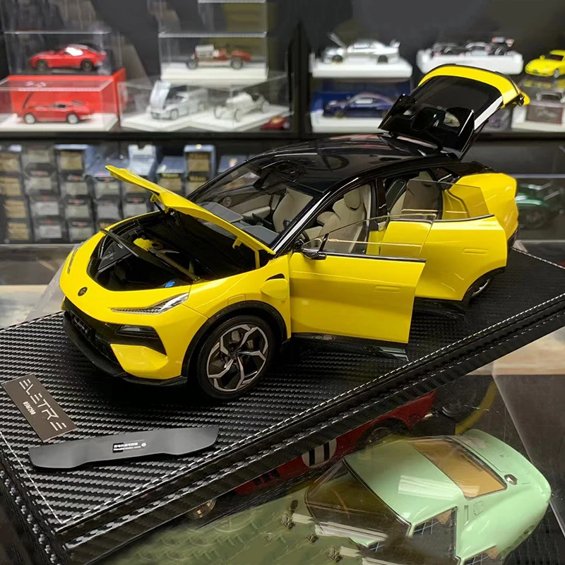 Оригинальная модель автомобиля из сплава LOTUS NYO 1:18 коллекционное издание для