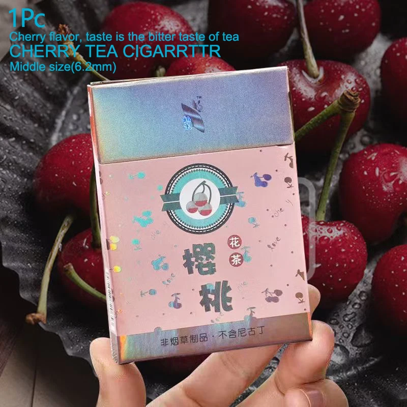 Ледяной Черничный мед персиковый чай сигареты травяные Мятные здоровый без