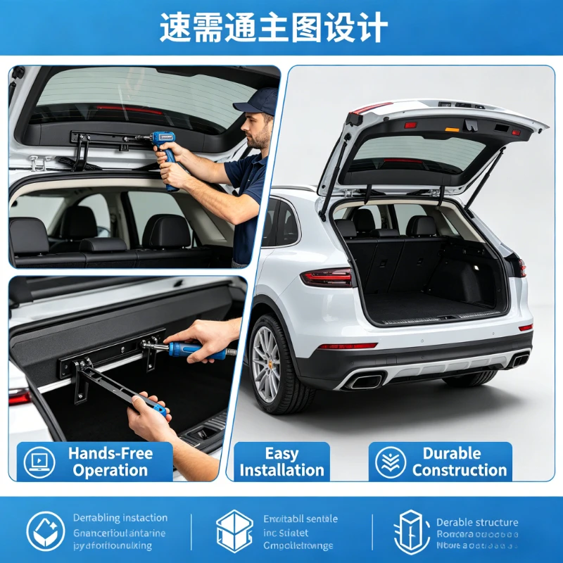 Для BYD ATTO 2 2024-2025: Умный автоматический доводчик багажника с функцией притягивания, модификация для багажного отсека, автомобильные аксессуары (art.: 3920da020ec92) - 3920da020ec92