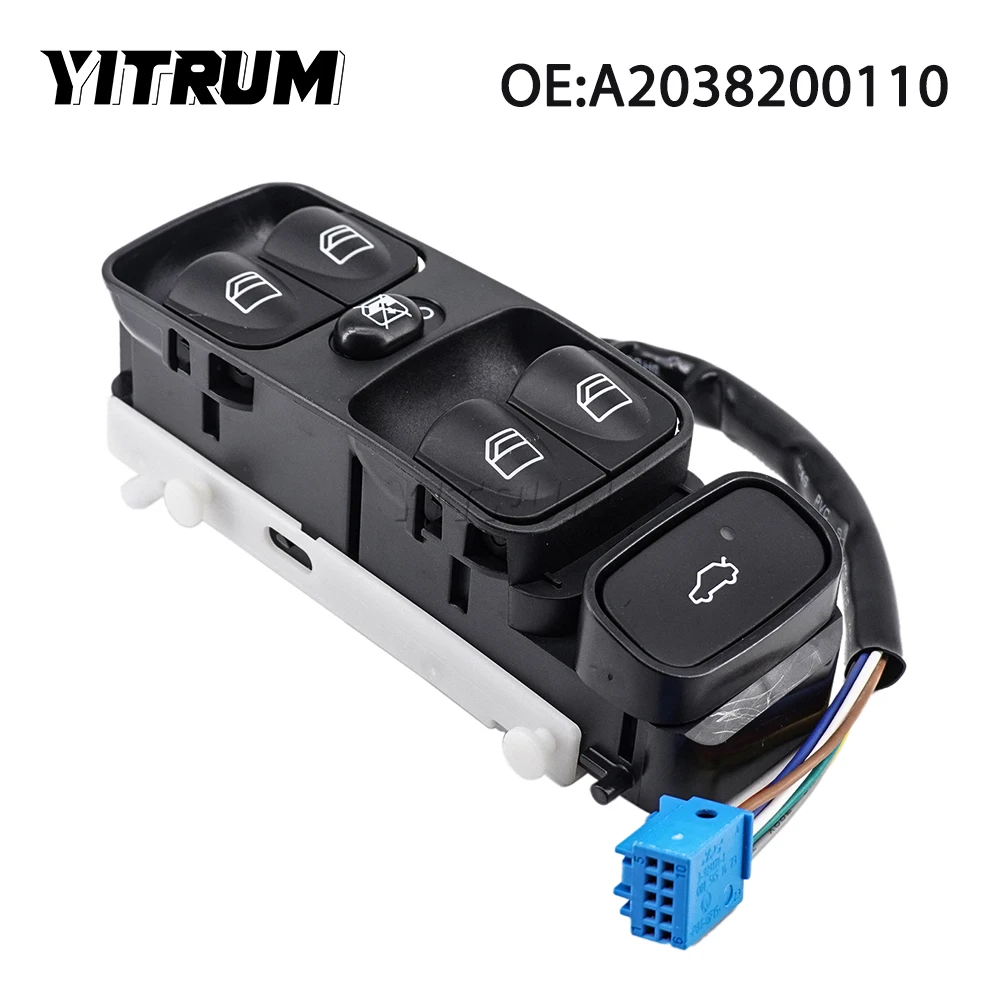 ЮТРИМ А 2098203410 A 2038200110 Переключатель стеклоподъемника для Mercedes-Benz C-Class W203 C230 C240 C280