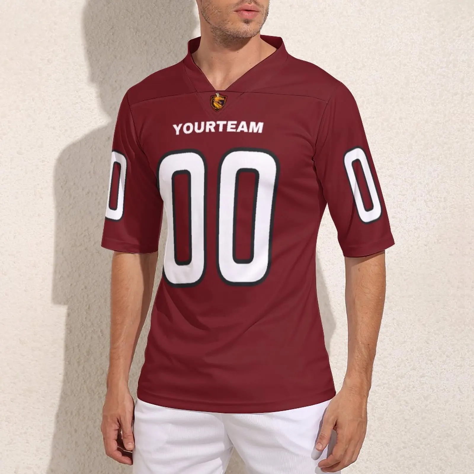 

Customized Custom Made Your No Rugby Jersey Trendy Customization Football Jerseys Sporting Adults Football Shirts