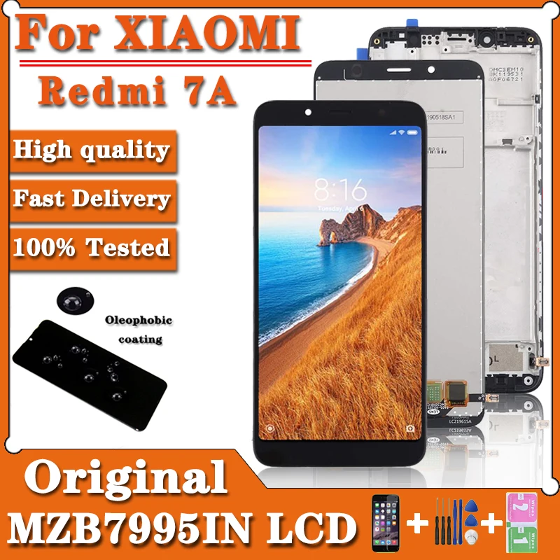 ЖК-дисплей 5,45 дюйма для Xiaomi Redmi 7A MZB7995IN M1903C3EG M1903C3EI M1903C3EH, сенсорный экран, дигитайзер в сборе, запасные части