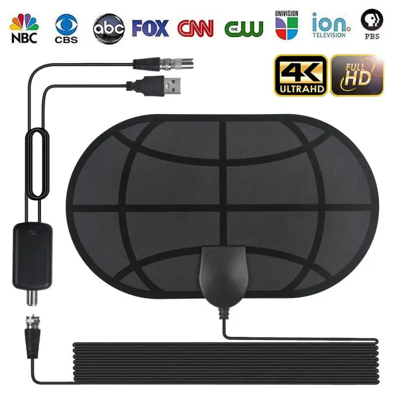 

Антенна 980 миль диапазон 4K цифровая Hdtv внутренняя ТВ антенна Met 1080p сигнальный усилитель для помещений Hd ТВ радиус для серфинга