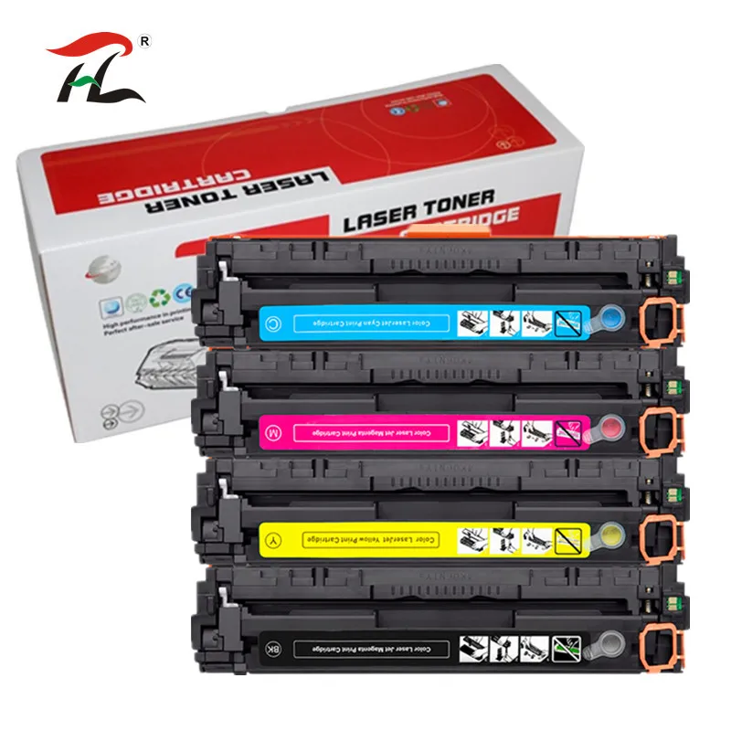 Совместимый картридж с тонером CB540A CB540 540A 540 CB541A CB542A CB543A 125A для HP Color LaserJet CP1215 CP1515n
