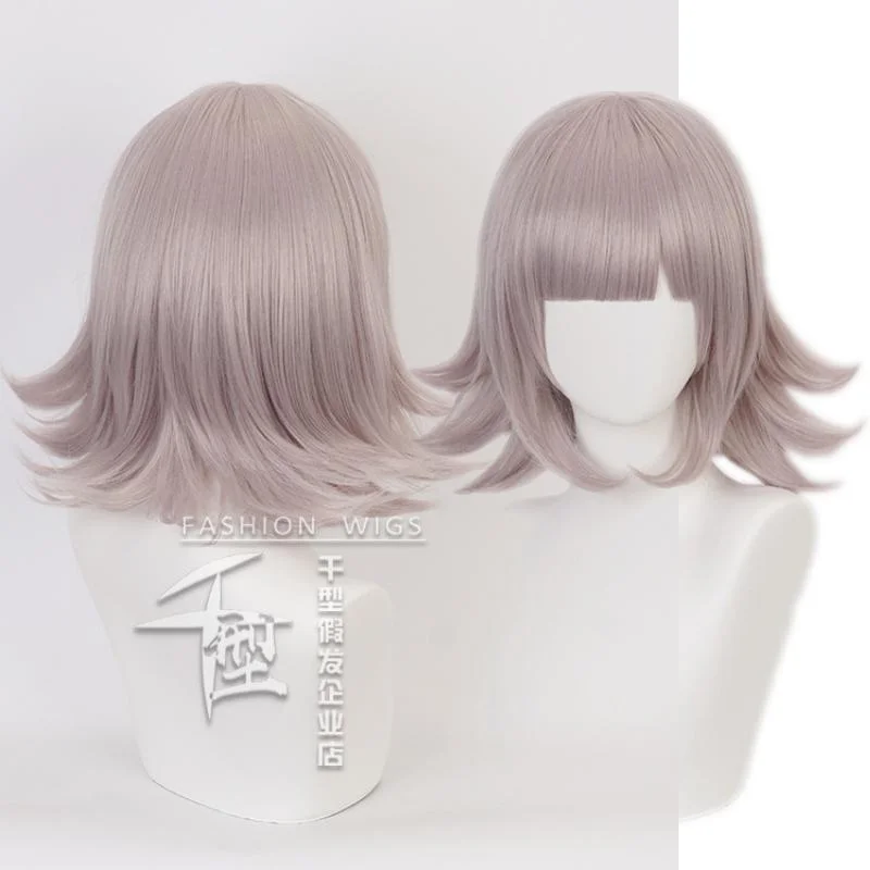 Short Hair Upwarping Heat Resistant Synthetic Halloween Party