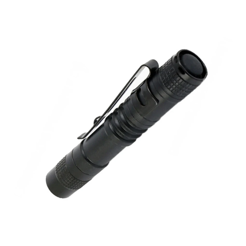 

Flashlight with Pen Clip Mini Torch Waterproof Battery-operated Hiking Equipment Camping Supplies Small Flashlights