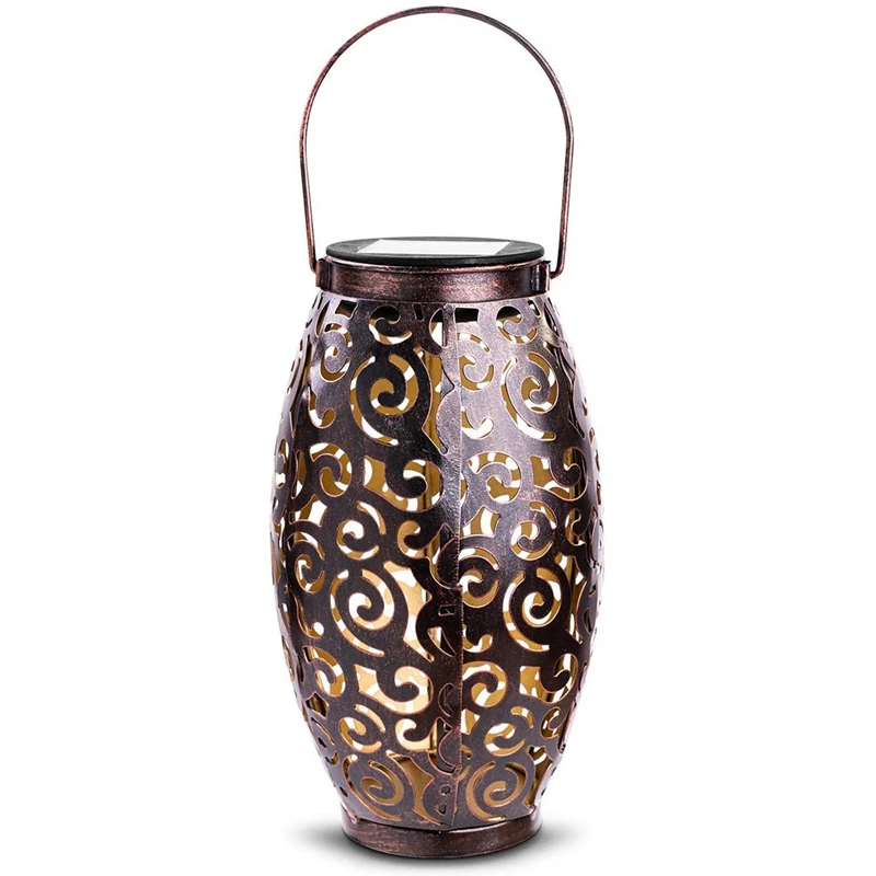 

HOT SALE Solar Lights Outdoor Hanging Solar Lantern Garden Table Lights For Patio Courtyard Porch Courtyard Pathway Decoration