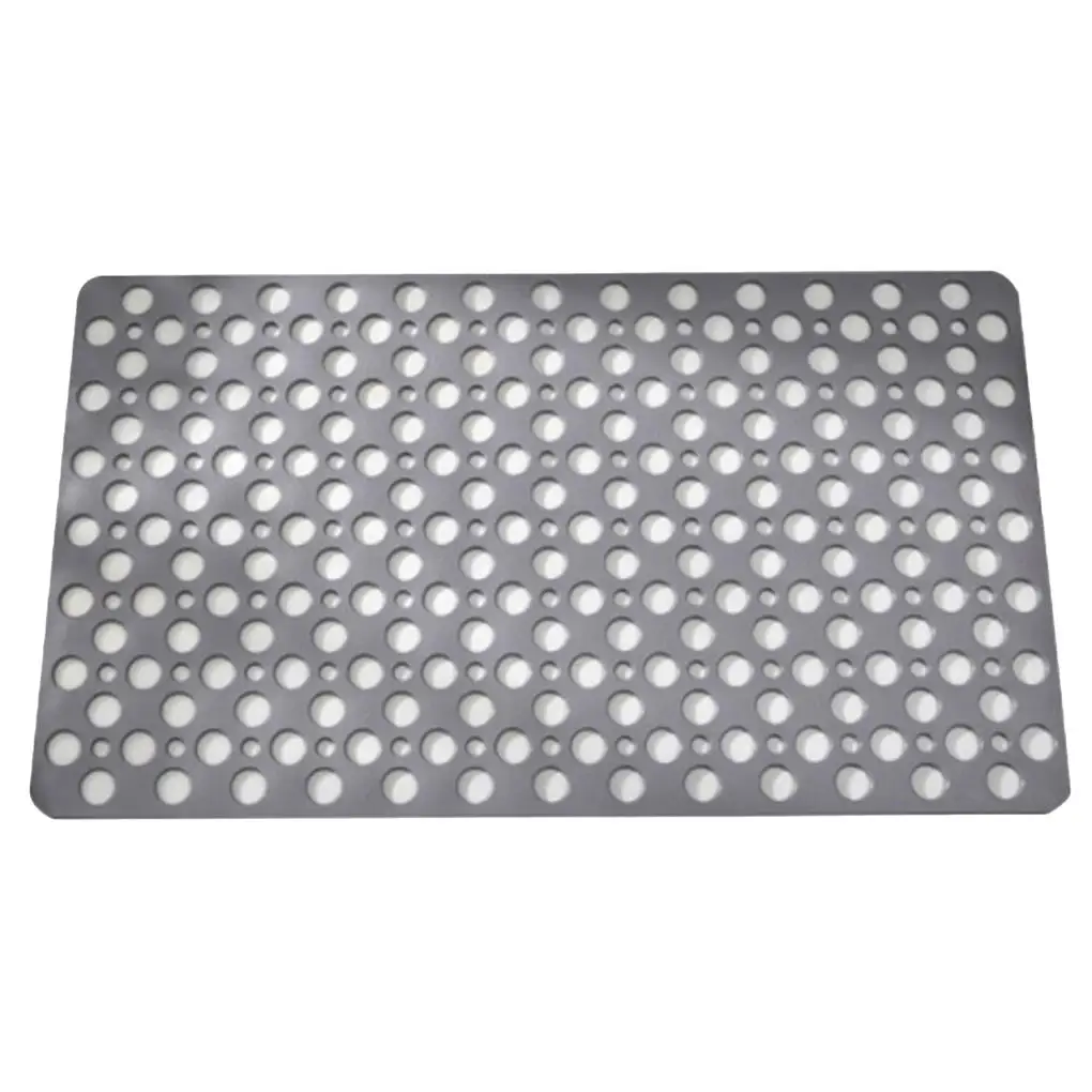 

Коврик для душа с присосками, прямоугольный нескользящий мат для ванной с дренажными отверстиями, легко сушить