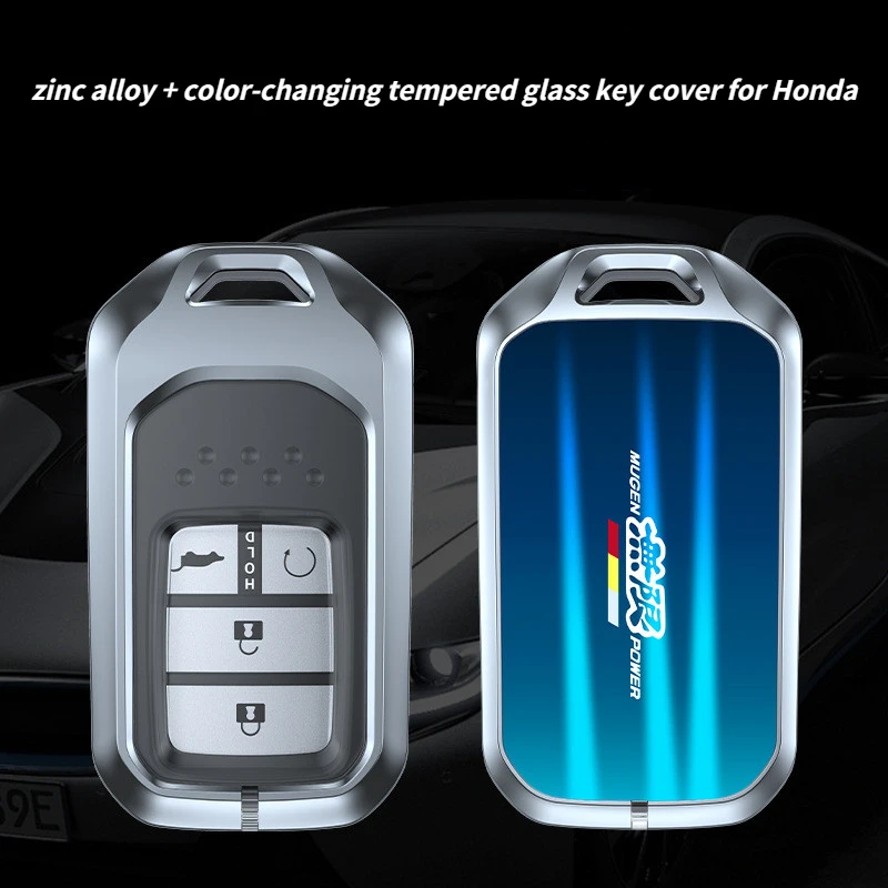 

New Car Key Fob Cover Case Holder Shell for Honda Civic City Vezel Accord HR-V CRV Polit Jazz Jade Fit Crider Odyssey Keychains