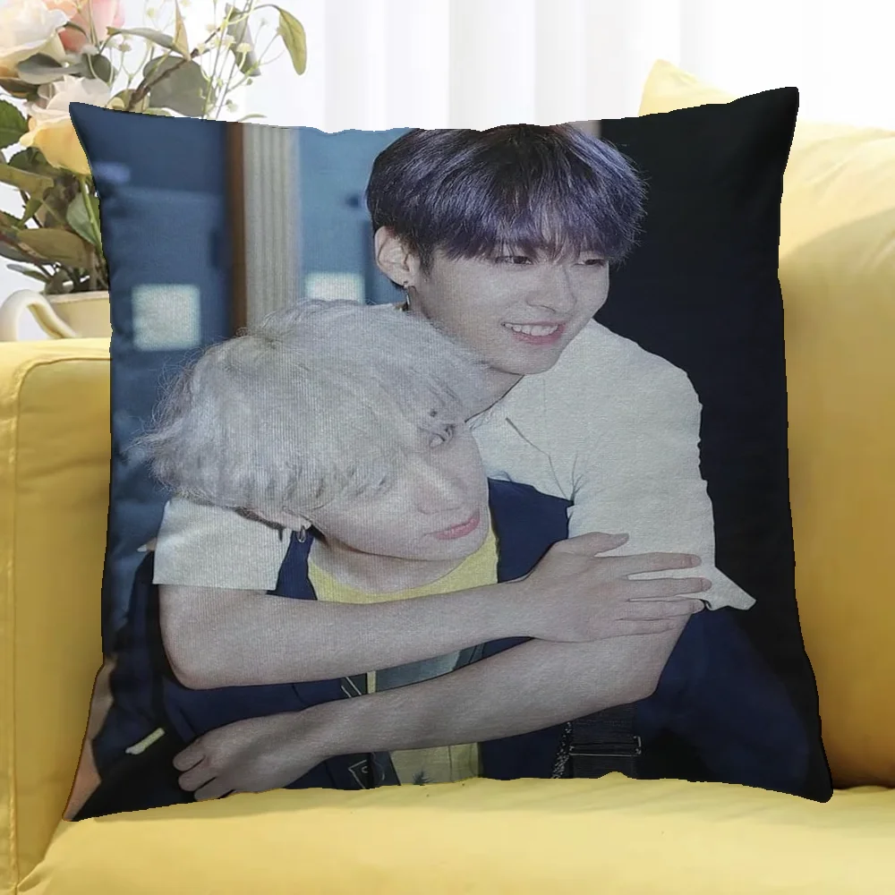 Роскошный чехол для подушки B-Bang Chan роскошные наволочки кровати 40x40 эстетическое