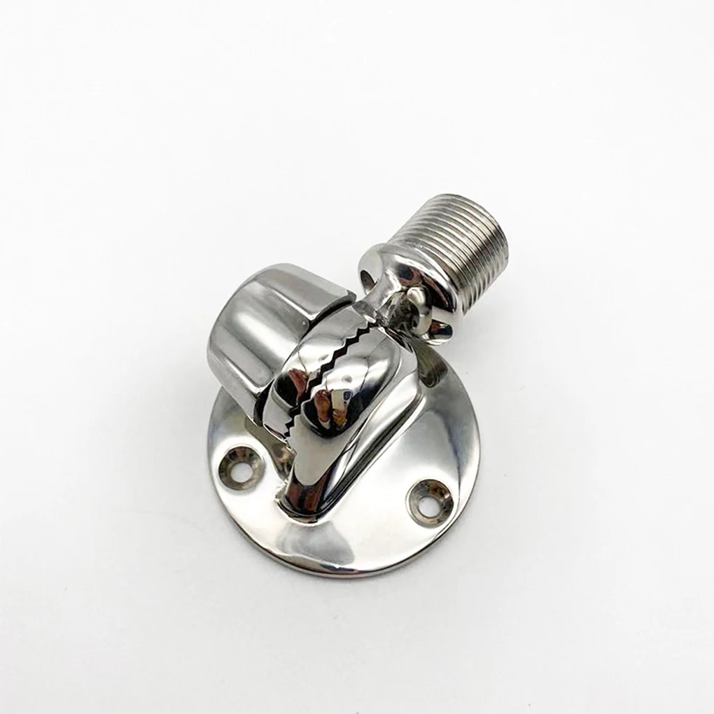 

Swivel Base Stainless Steel Antenna Hardware Fittings Canoe Supplies