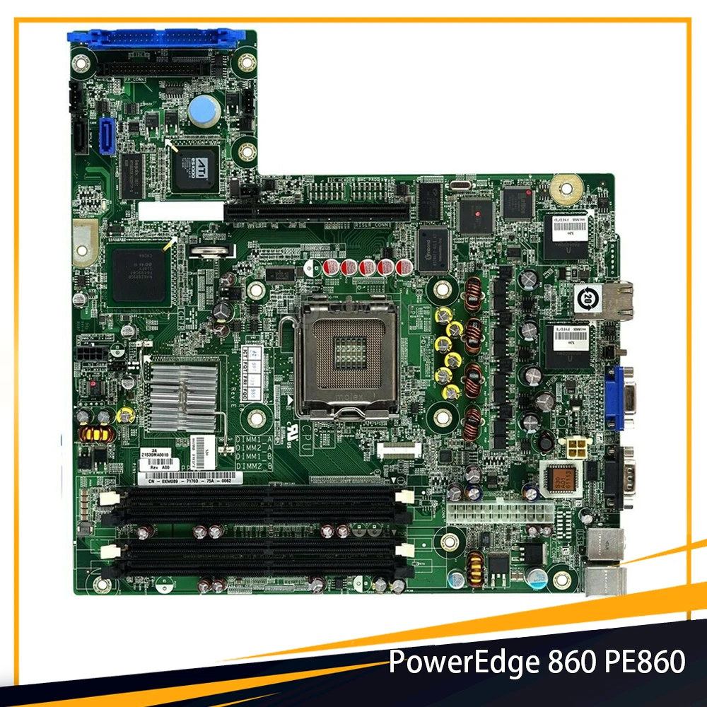 Server Mainboard For DELL PowerEdge 860 PE860 XM089 0XM089 RH817 KM697 Motherboard Fully Tested