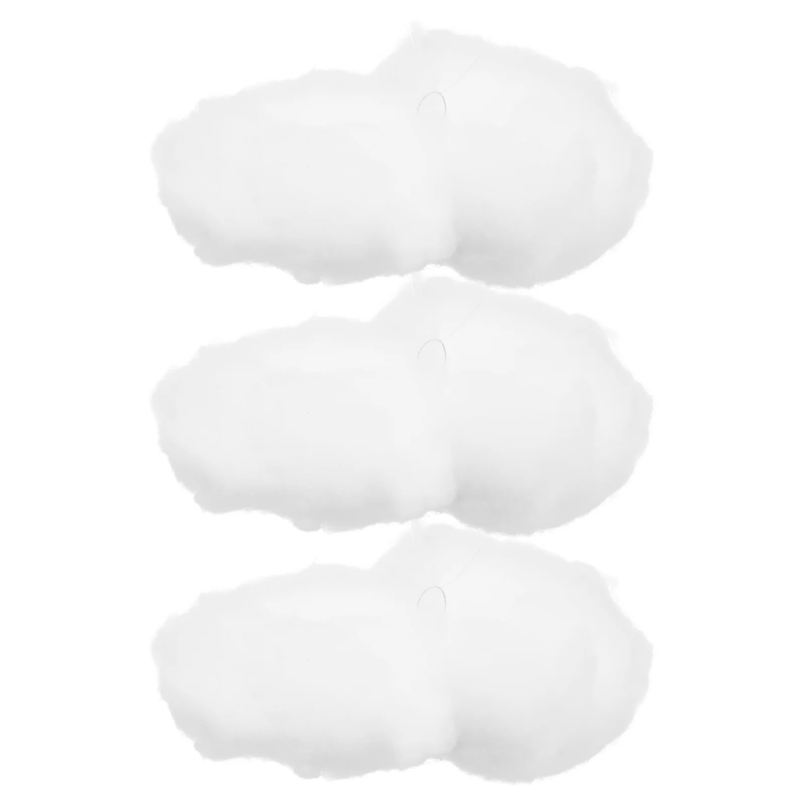 

3 Pcs Simulated Clouds Decorative Pendant Indoor Playset Chic Wedding Kids DIY Hanging Supply Wall Home Designer lamp