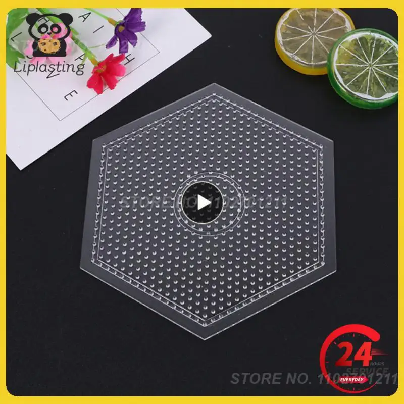 

1~8PCS New 5mm Perler Beads Square Round Hexagon Pegboard 3D Puzzle Juguetes for Hama Bead Educational Toys for Children Jigsaw