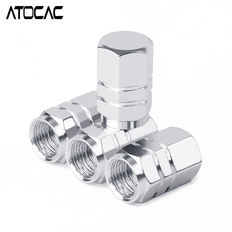 

4 шт. колпачки для клапанов шин, резьба из алюминиевого сплава, универсальный автомобиль, грузовик, мотоцикл, велосипед, уплотнение штока колеса, пылезащитный чехол, легкие протекторы