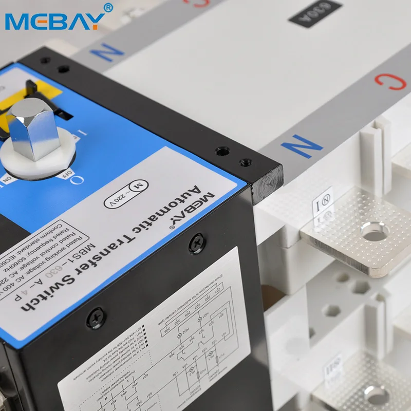 Автоматический переключатель Mevay ATS 16-3200A 100A 160A 250A 300A 400A 630A 1600A 3200A