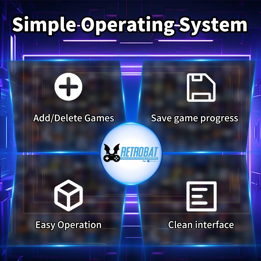 Жесткий диск Retrobat Game с 100000 + ретро-игры Plug&ampPlay 500G/2T игровые эмуляторы жесткого