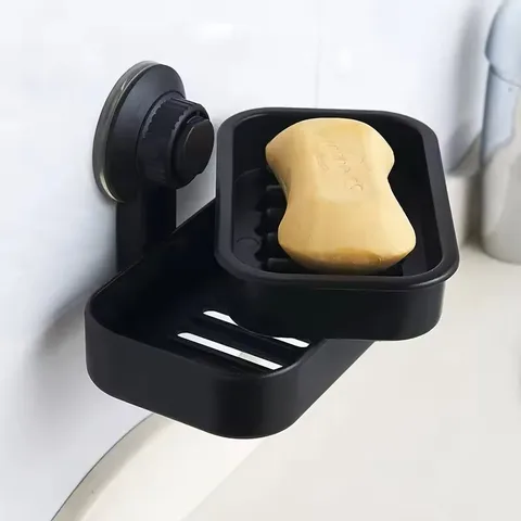 Пластиковый держатель для мыла со съемной крышкой