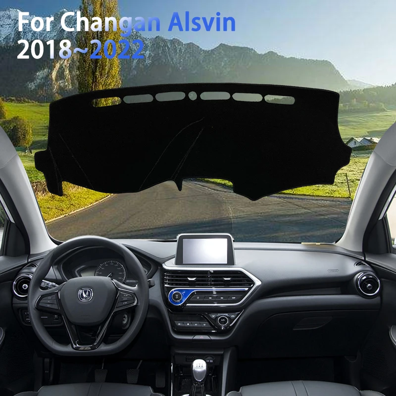 

For Changan Alsvin 2018 2020~2022 Dashboard Pad Cover Dustproof Sun-shading Non-slip Protector Sunshade Cover Interior Mouldings