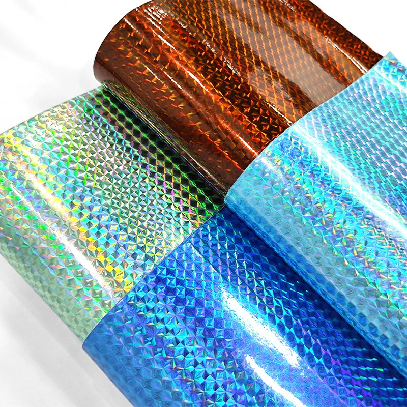 Голографическая Глянцевая кожа, искусственная кожа, шитье для банта, серьги, рукоделие, материал ручной работы «сделай сам» 30x135 см