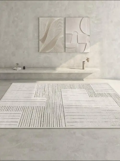 

Минималистичный коврик для гостиной