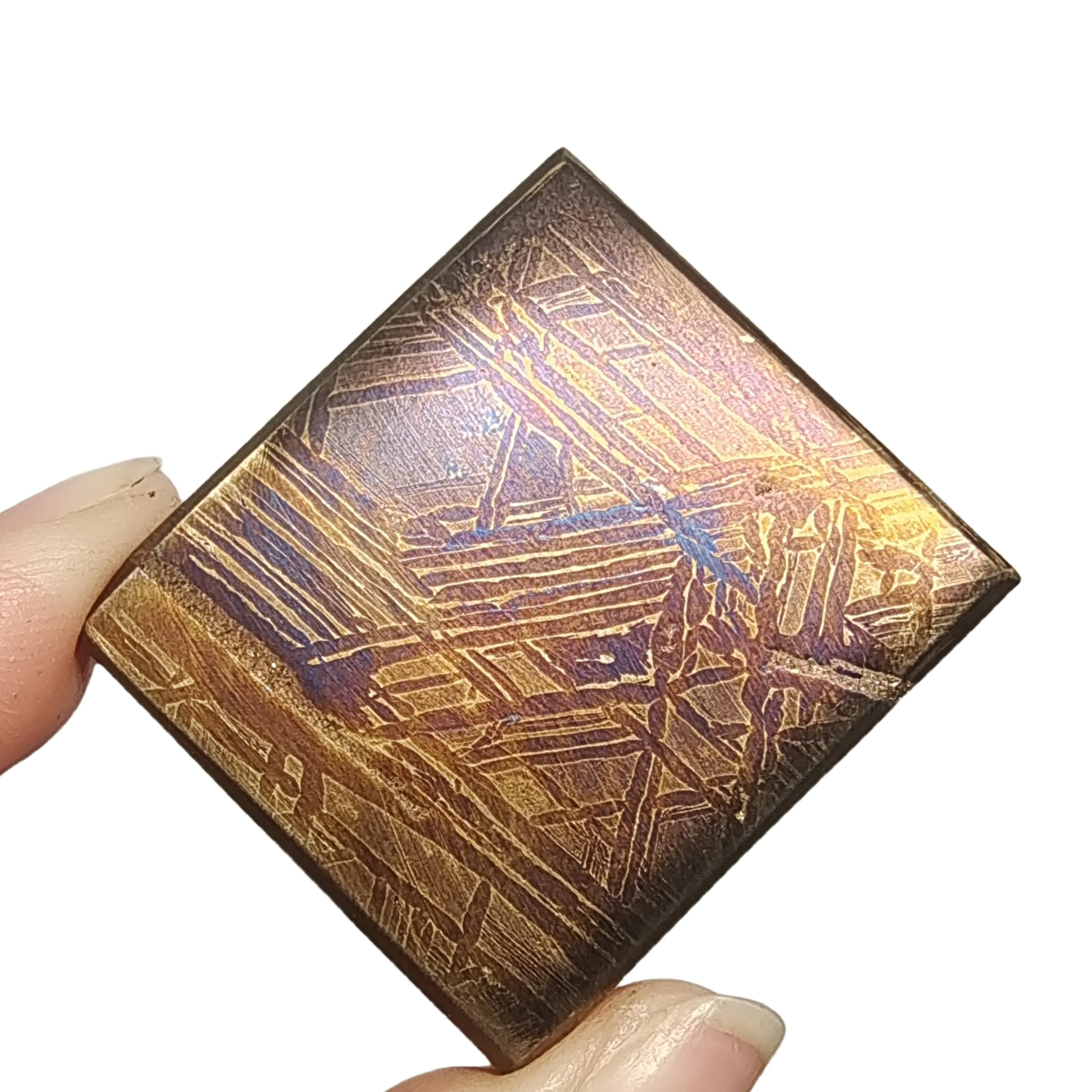 80 г Muonionalusta секция образцов натурального железного метеорита материалы из