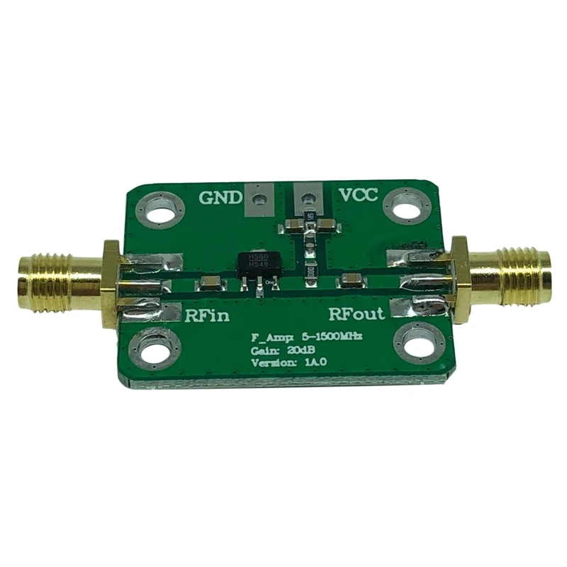 

Ultra Wide Band Power Amplifier Module 5-1500Mhz Gain 20DB Module