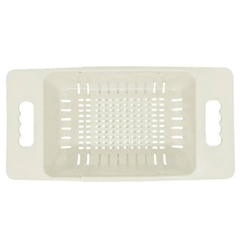 

Регулируемая Многофункциональная Корзина для мытья овощей над рукояткой, экономящая пространство стойка для раковины