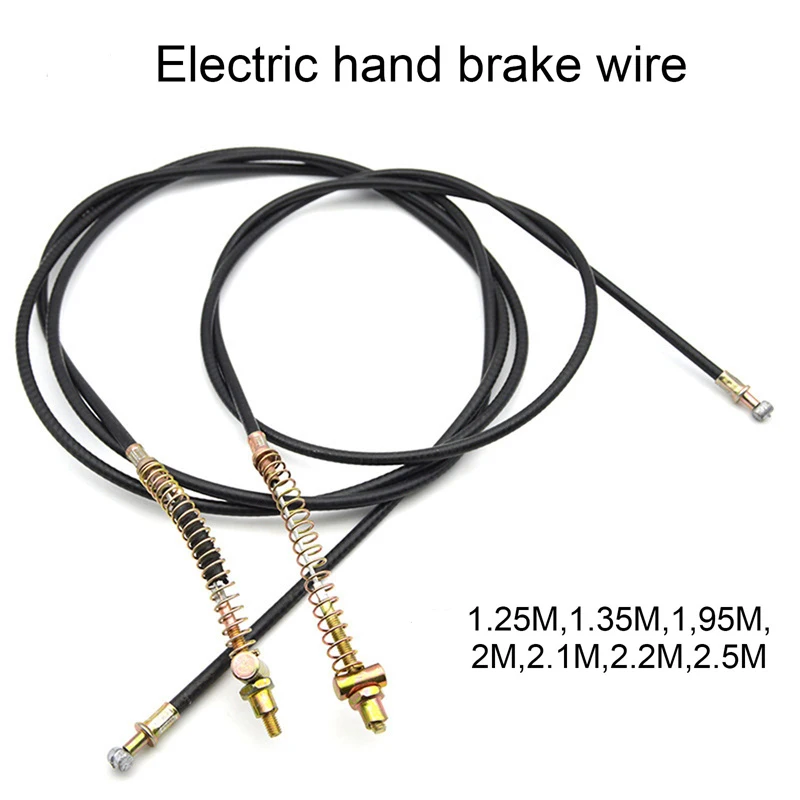 

1.25-2.5M Electric Vehicle Scooter Rear Drum Brake Line Front and Rear Drum Brake Line Thickening Rear Wire Pull Wire