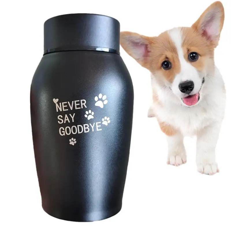 

Памятный кулон для домашних животных, надежная урна для праха из нержавеющей стали, маленькая алюминиевая урна для кремации, памяти для люб...