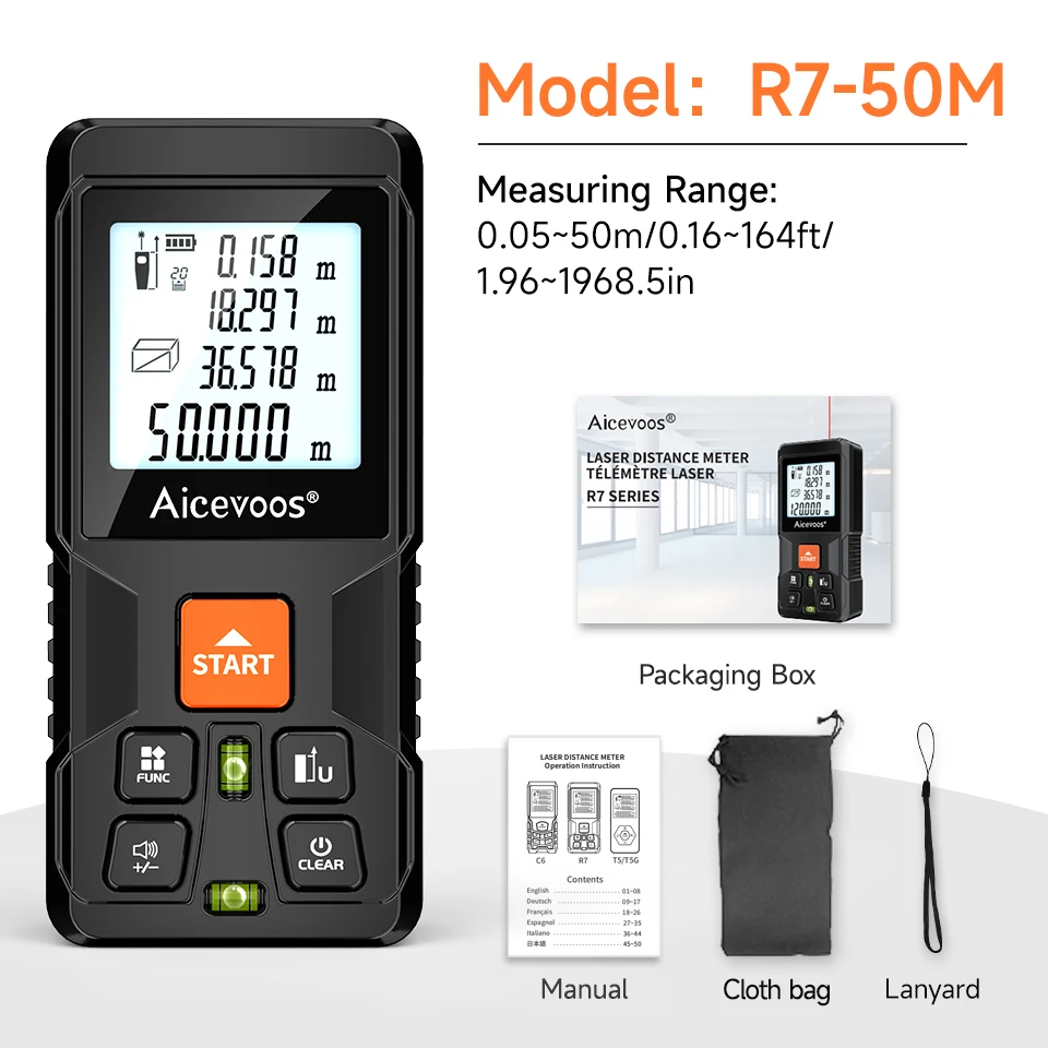 

Лазерный дальномер Aicevoos R7