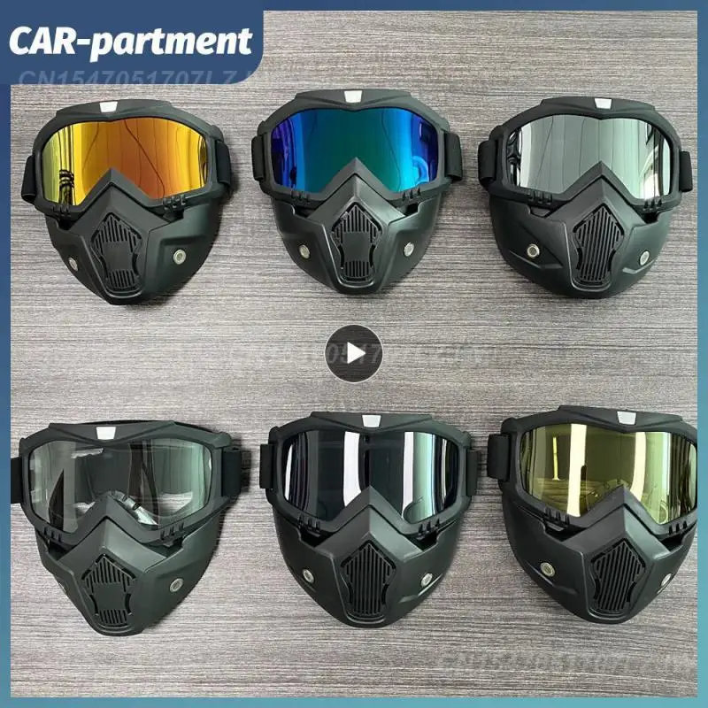 

Tactical Mask Safety Goggles Skiing Goggles Motocross Protective Glasses Ski Snowboard Mask Goggle Mask Modular Goggles Anti-fog