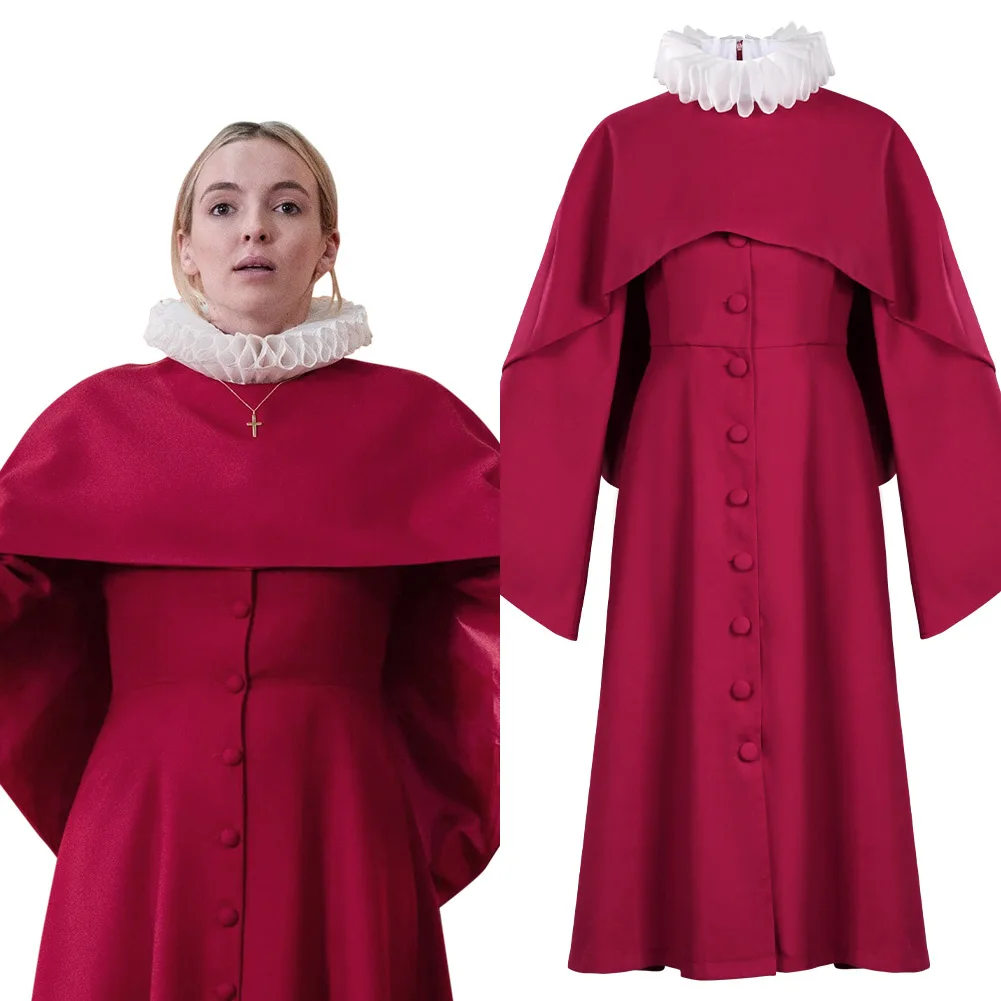 

Killing Eve Season 4 - Villanelle Jodie Comer Cosplay Costume Outfits Halloween Carnival Suit