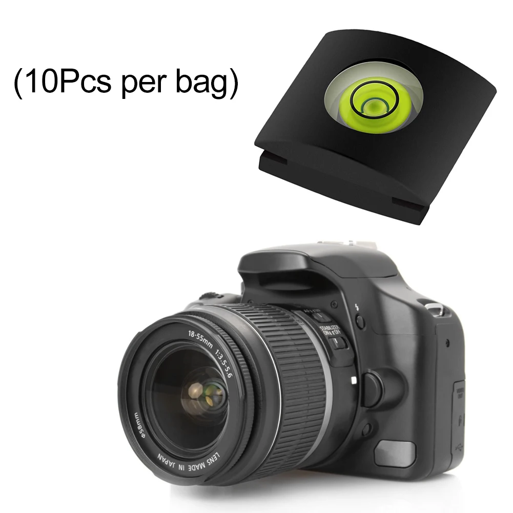

4/10pcs Flash Hot Shoe Protector Cover Cap Camera Bubble Spirit Level for Canon Nikon Pentax Fuji Sony A7/RX10 Camera Accessorie