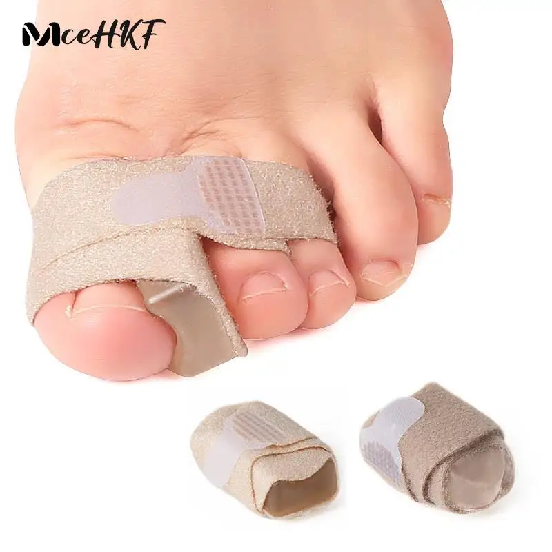 

Toe Separator Splint Wraps Fabric Toe Finger Straightener Hammer Toe Hallux Valgus Corrector Bandage Foot Stretcher Care Tool