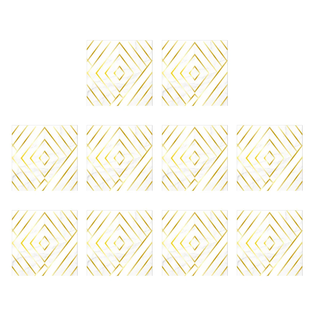 

10 шт. наклеек для плитки в европейском стиле, искусственная ПВХ для кухни