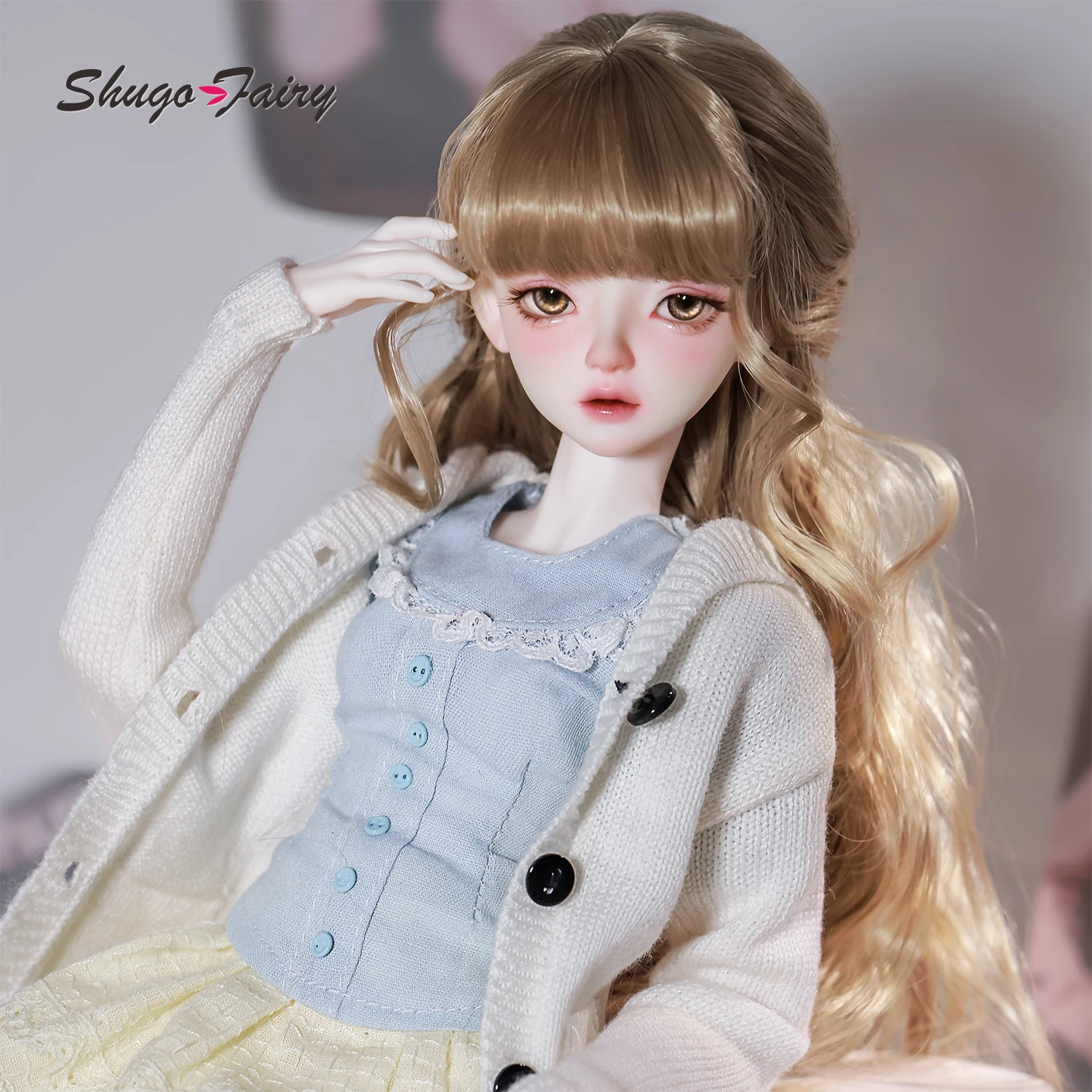 Фото Кукла BJD ShugaFairy Libra I, 1/4, полный комплект, шарнирная, высококачественная, в стиле «девушка по соседству», ручная работа, коллекционная игрушка для девочек №1