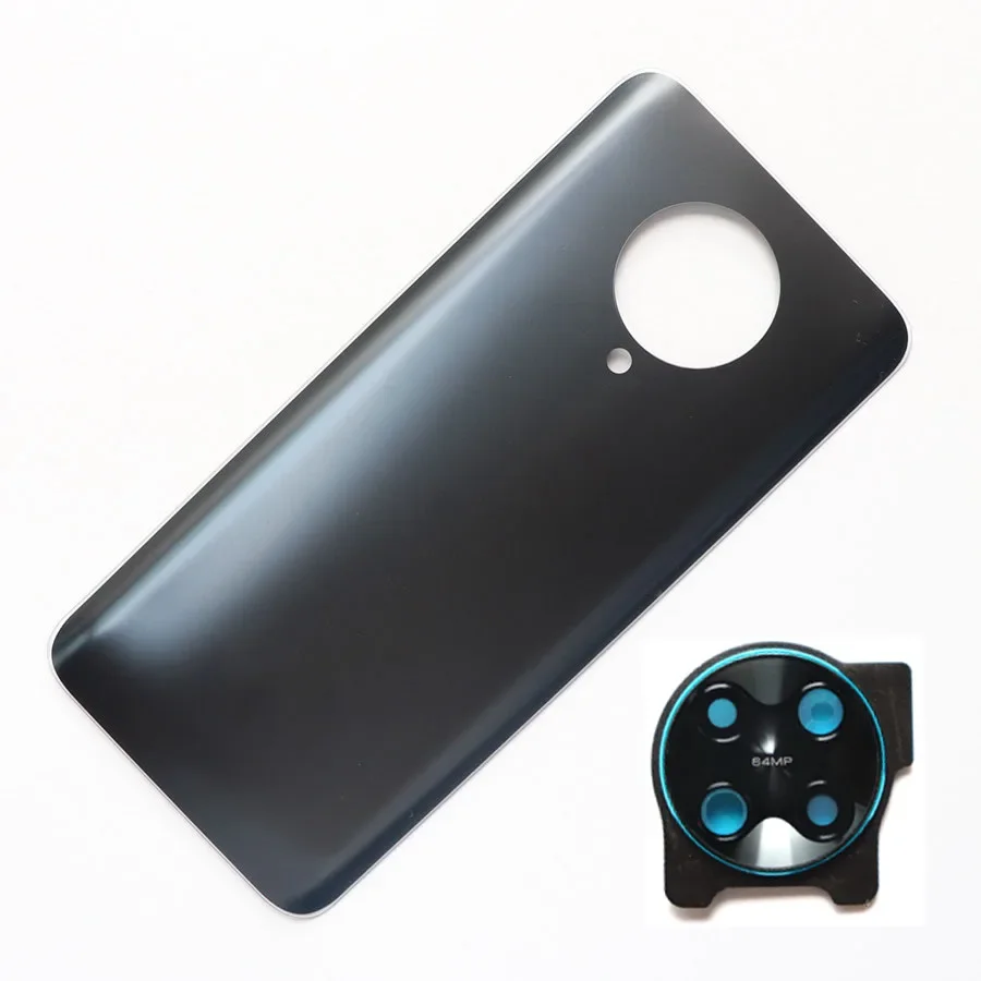 Стеклянная Крышка батарейного отсека для Xiaomi POCO F2 Pro Задняя стеклянная панель