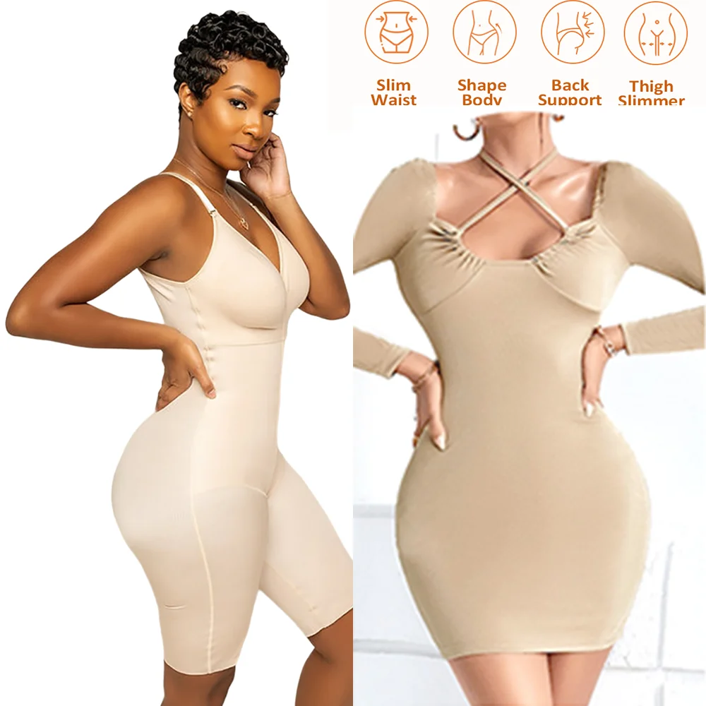 Женский корсет Faja Colombianas корректирующее белье с высокой компрессией боди