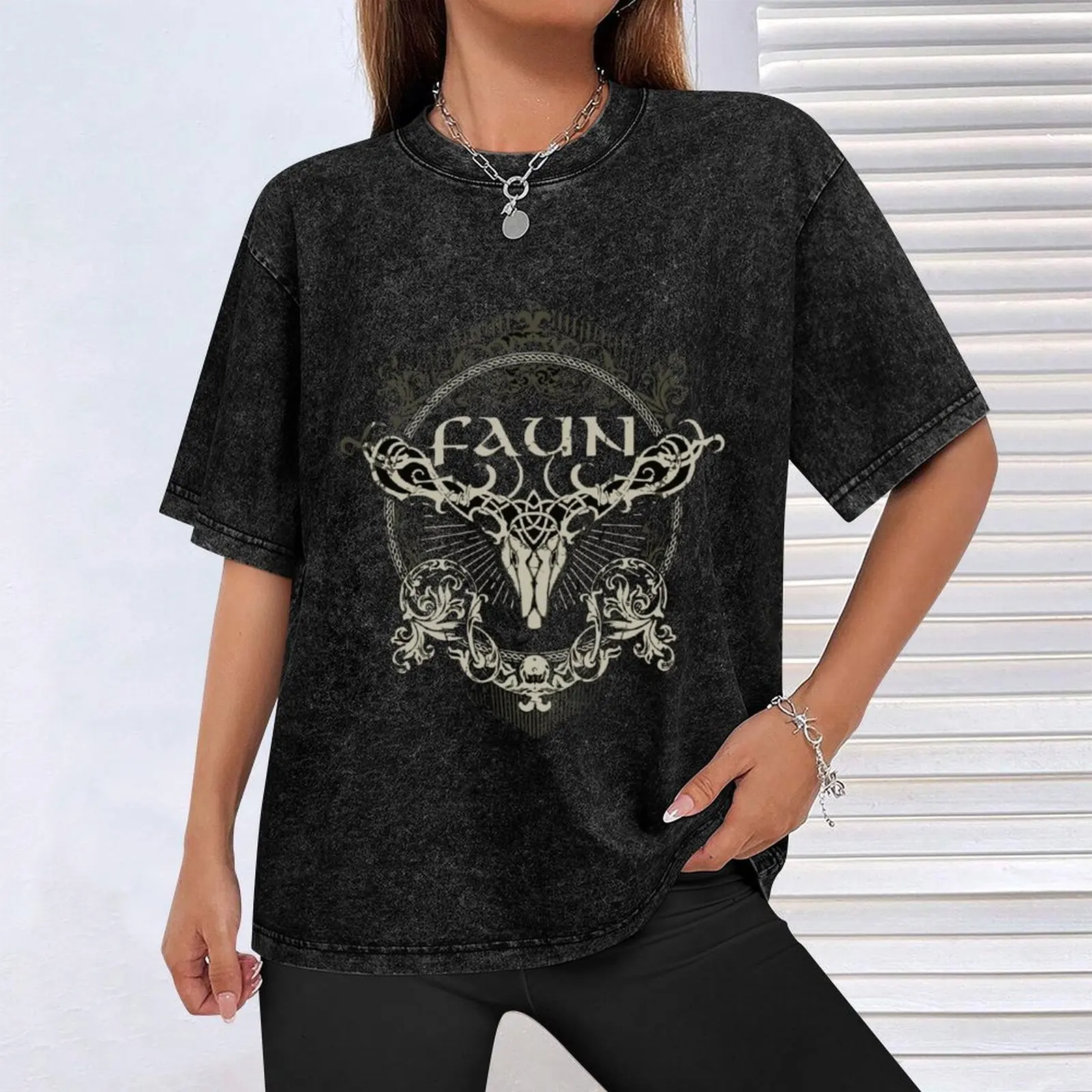 Faun Band футболка хлопок