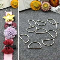 10 pcs metal d ring buckle d rings for bag handbag belt dog collar sewing accessories durable multifunctional universal