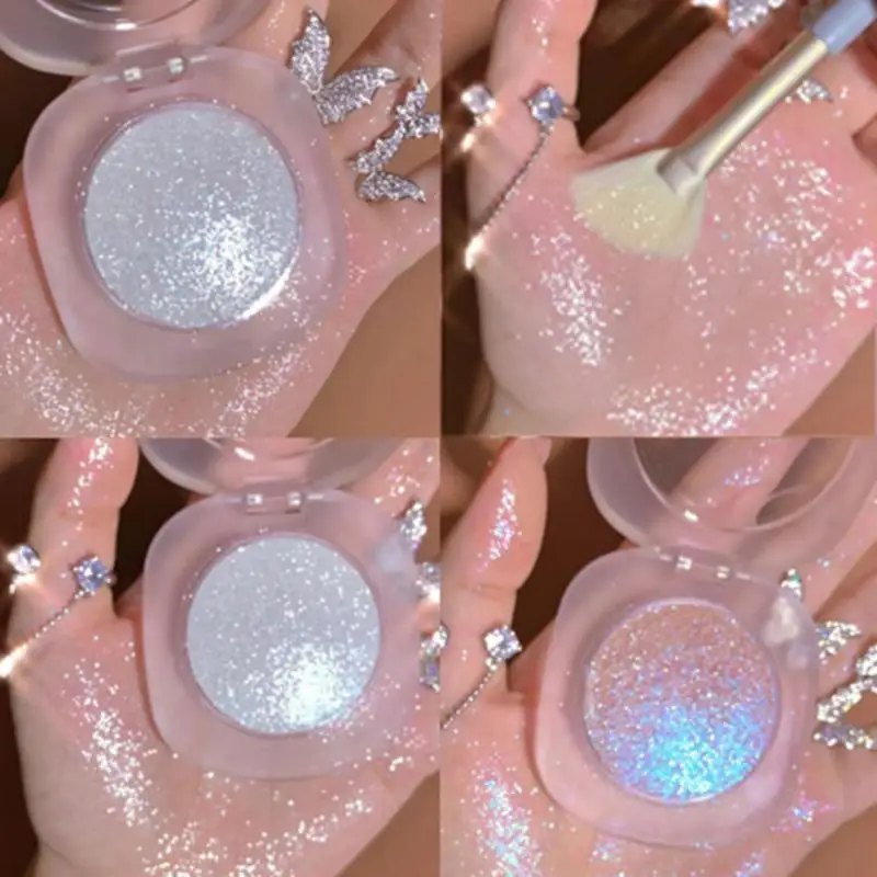 

Diamond Glitter Mashed Potatoes Highlighter Diamond Highlighter Makeup Gel Face And Body Brighten Glitter Iluminador Makeup Tool