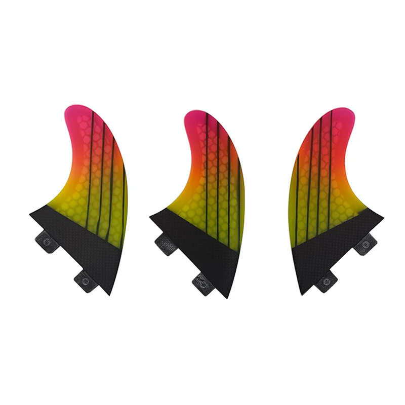 M Tri Fins UPSURF FCS FINS G5 Ласты для доски серфинга Углеродное волокно Подруливающие ласты