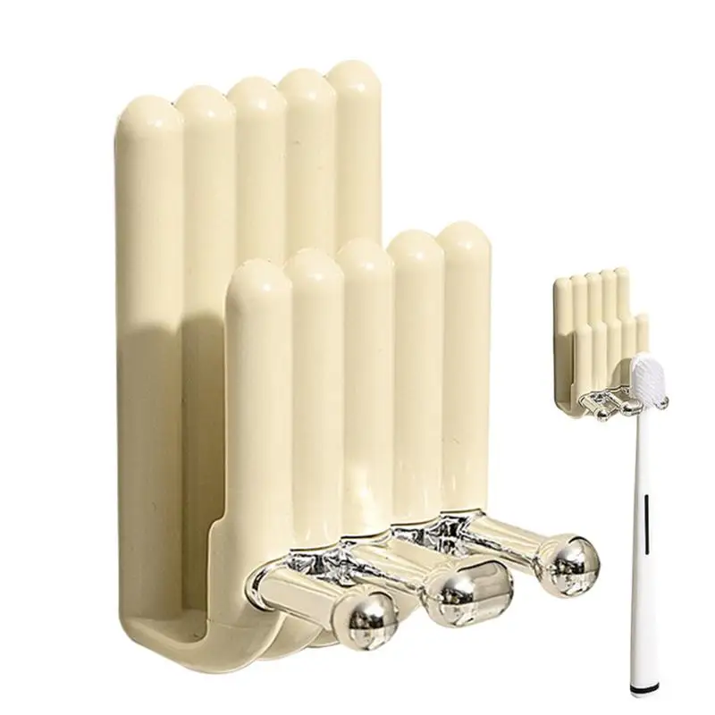 

Wall Electric Toothbrush Holder No Drilling Wall Holder Organizer Wall Rack Waterproof Elegant Bathroom Holder For Washrooms