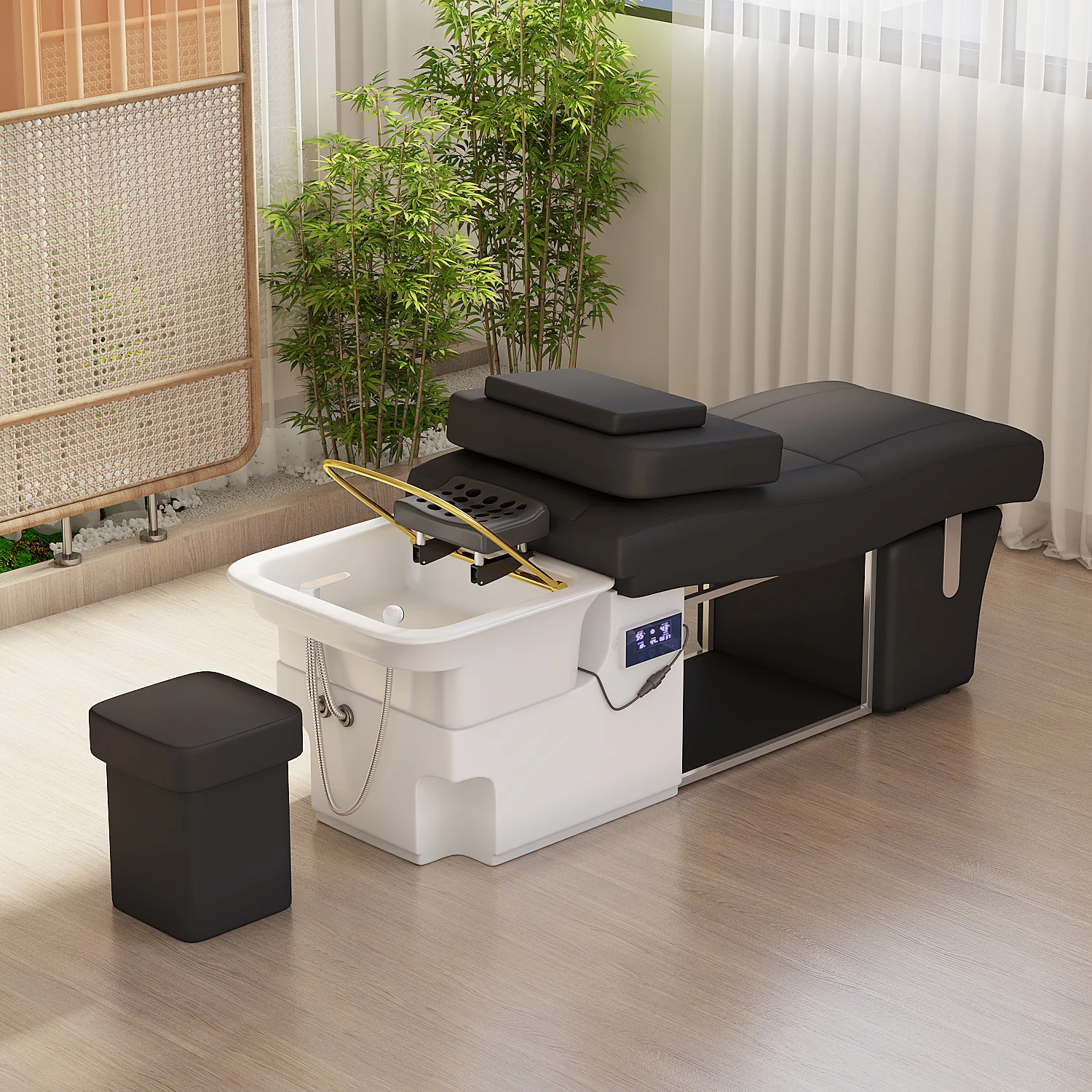 Тайская керамическая раковина для обработки головы шампунь кровать