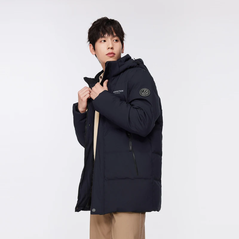 Зимняя куртка bosideng мужская повседневная верхняя одежда зимняя пуховая с